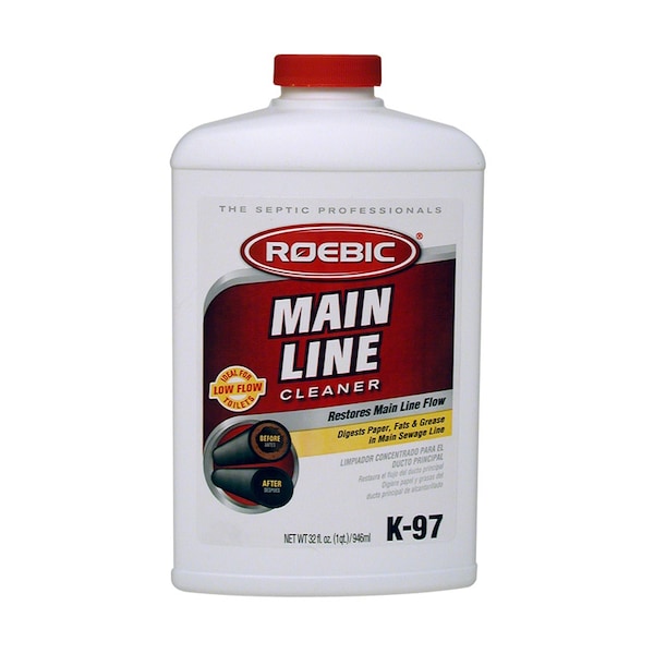 Roebic Roebic Liquid Main Line Cleaner 1 qt K-97Q-4 - main